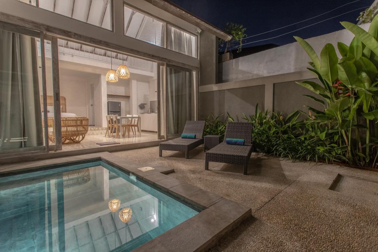 White Studio, Villa With Private Pool Canggu Eksteriør bilde